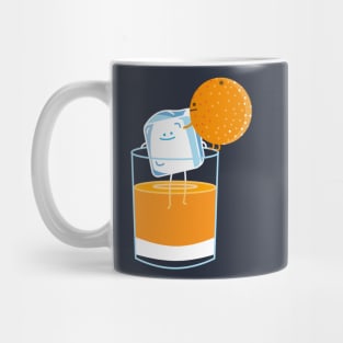 Orange juice couple Mug